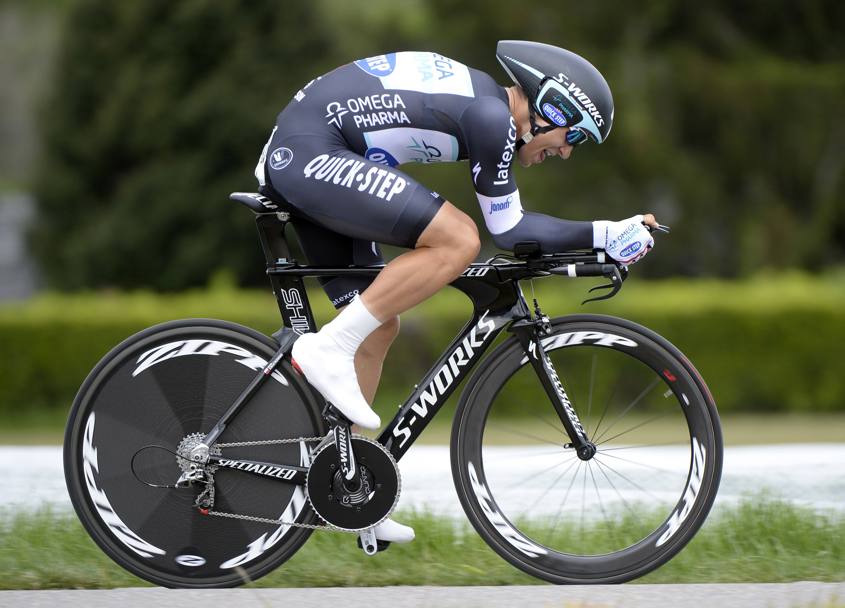 Il 29 aprile Kwiatkowski vince il cronoprololgo del Giro di Romandia (foto). Poi diventa campione nazionale a crono il 25 giugno. E il 10 settembre fa sua la quarta tappa del Giro di Gran Bretagna. Bettini